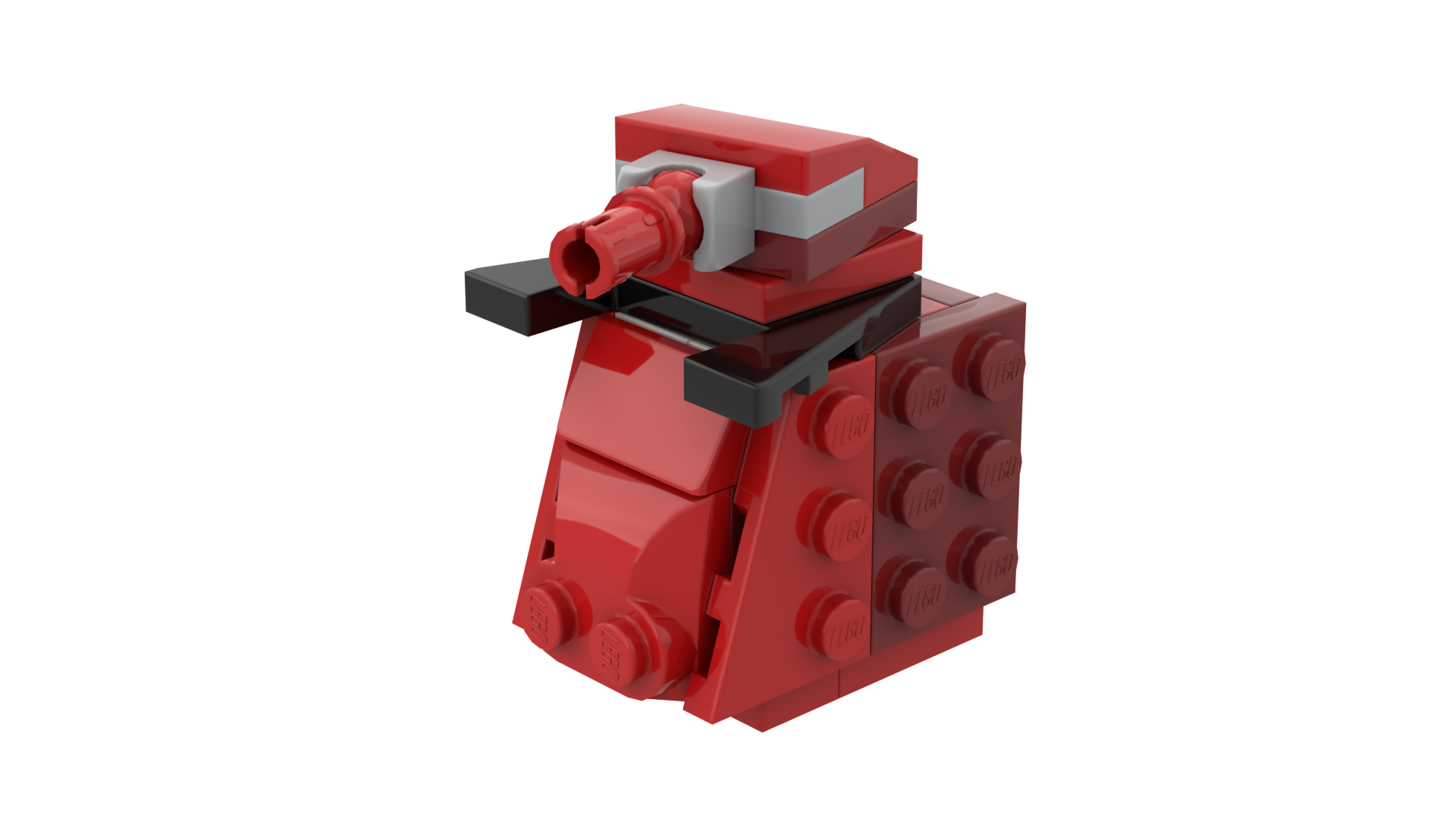 Lego model of Dalek from Doctor Who